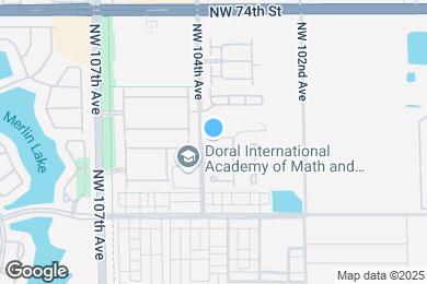 Map image of the property - 10373 NW 68th Ter