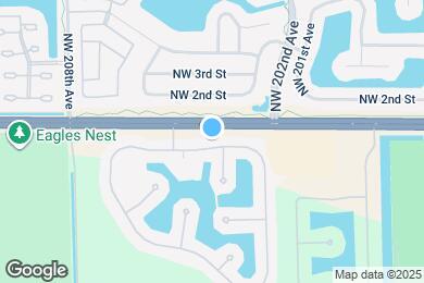 Map image of the property - 20421 SW 1st St