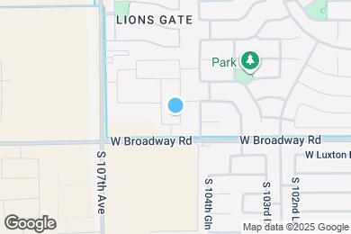 Map image of the property - 4308 S 105th Dr