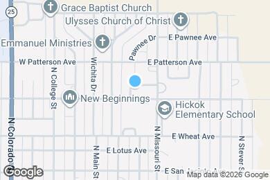 Map image of the property - Grant Prairie Townhomes I & III