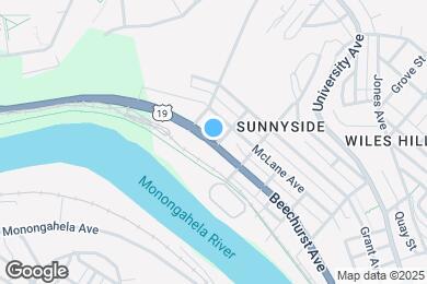 Map image of the property - 700 Beechurst Ave