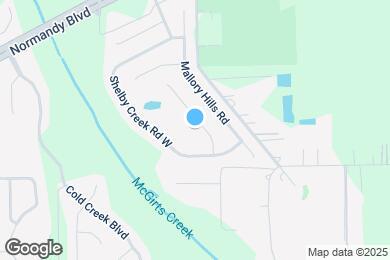 Map image of the property - 2492 Paris Mill Rd