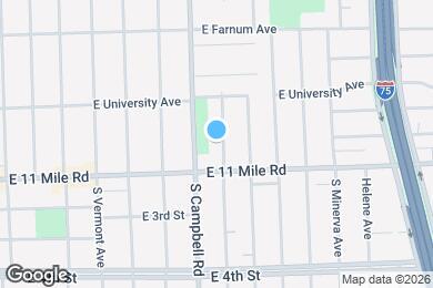 Map image of the property - 123 N Edison Ave