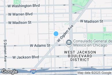 Map image of the property - 113 S Paulina St