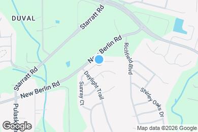 Map image of the property - 1244 Sunray Ct