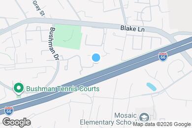 Map image of the property - 9937 Oakton Terrace Rd
