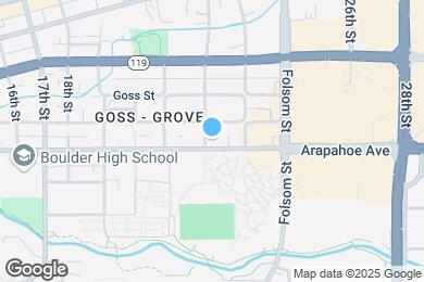 Map image of the property - 2205 Arapahoe Ave