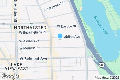 Map image of the property - 535 W Aldine