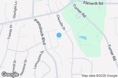 Map image of the property - 1445 Avondale Woods Dr