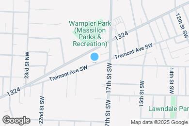Map image of the property - 1802 Tremont Ave SW