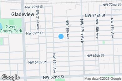 Map image of the property - 1827 NW 68th St