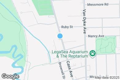 Map image of the property - 45883 Cass Ave