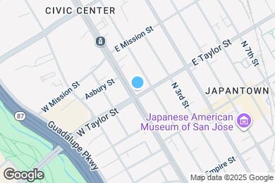 Map image of the property - 708 N 1st St