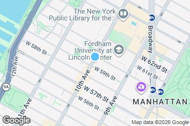 Map image of the property - 850 Amsterdam Ave