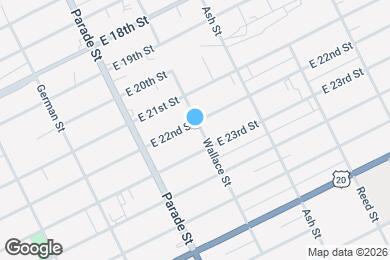 Map image of the property - 2206 Wallace St