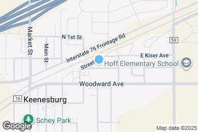 Map image of the property - 355 E Kipp Ave