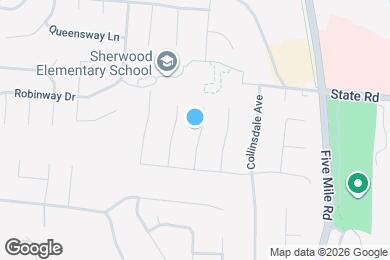 Map image of the property - 1701 Collinspark Ct