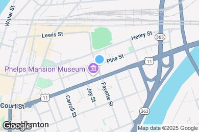 Map image of the property - 36 Pine St