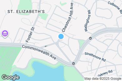 Map image of the property - 210 Chestnut Hill Ave