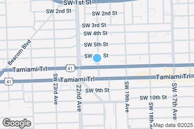 Map image of the property - 638 SW 21st Ave