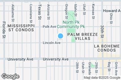 Map image of the property - 2608 Lincoln Ave