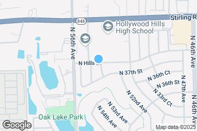 Map image of the property - 3740 N 53rd Ave
