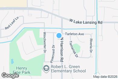 Map image of the property - 1985 N Harrison Rd