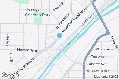 Map image of the property - 691 Wooster Road North