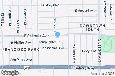 Map image of the property - 1808 E St Louis Ave