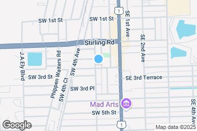 Map image of the property - 258 SW 1st Ct