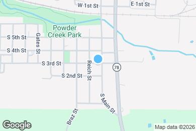 Map image of the property - 221 S Main St