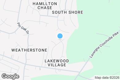 Map image of the property - 1873 Lakewood Village Dr