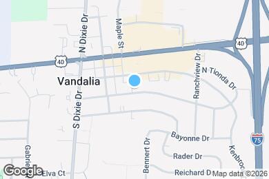 Map image of the property - 211 S Tionda Dr