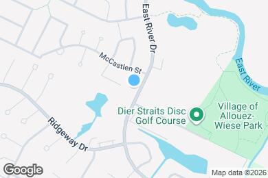 Map image of the property - 3954 East River Drive