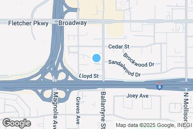 Map image of the property - 716 Ballantyne St