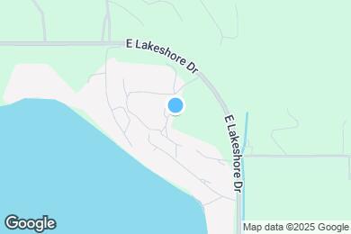 Map image of the property - 1750 E Lakeshore Dr