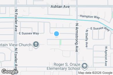 Map image of the property - 6187 E Pontiac Way
