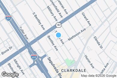 Map image of the property - 3849 Tilden Ave