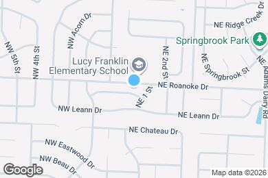 Map image of the property - 109 NW Chestnut St