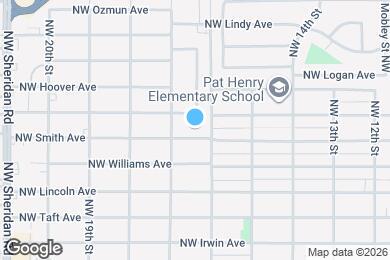 Map image of the property - 1607 NW Smith Ave