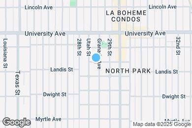 Map image of the property - 3744 Granada Ave