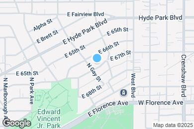 Map image of the property - 1011 E 67th St