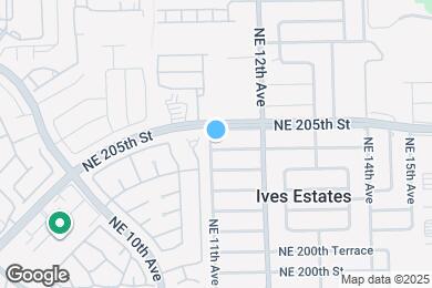 Map image of the property - 1111 NE 204th Ter