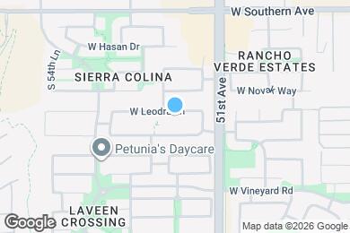 Map image of the property - 5211 W Leodra Ln