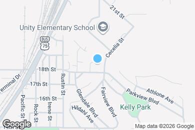 Map image of the property - 1850 Red Bertrand Ct
