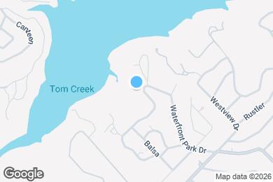 Map image of the property - 2488 Waterfront Park Dr