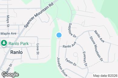 Map image of the property - 1025 Joselynn Drive