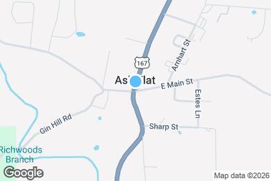 Map image of the property - 168 Rustic Ln