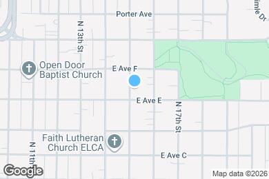 Map image of the property - 911 N 15th St