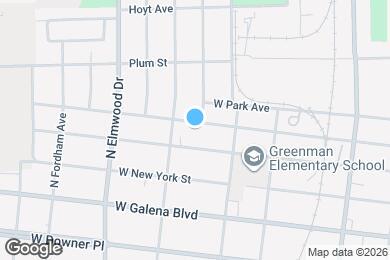 Map image of the property - 834 Charles St